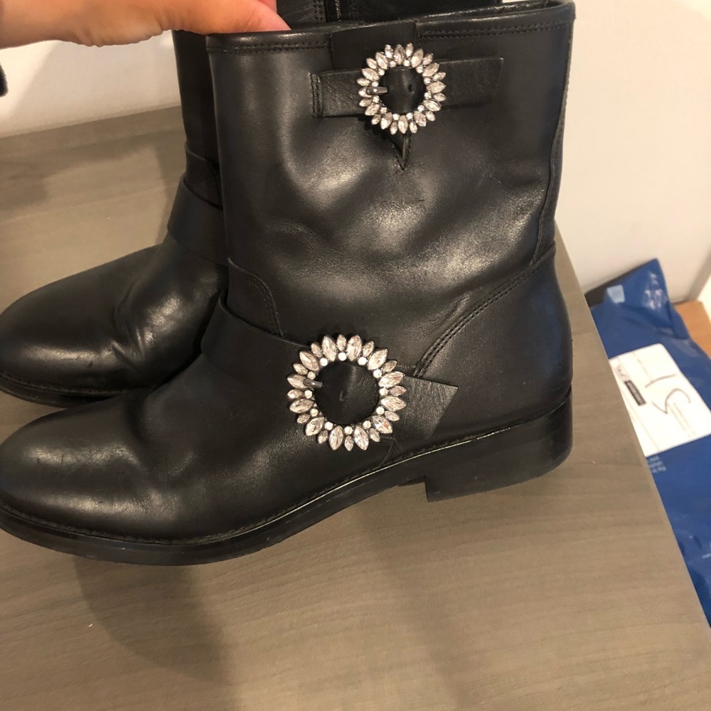 Michael Kors black booties
